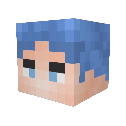 53Tobias Minecraft avatar head, 3D render