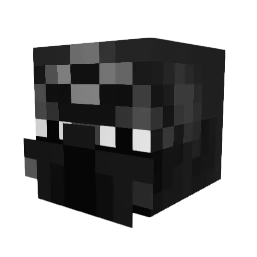 547313 Minecraft avatar head, 3D render