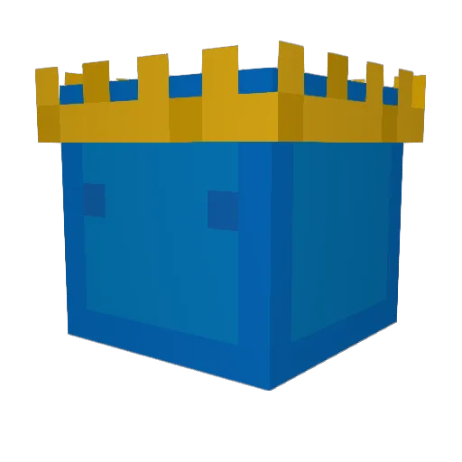 558Joel Minecraft avatar head, 3D render