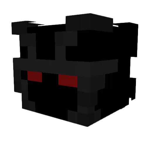 55gs Minecraft avatar head, 3D render