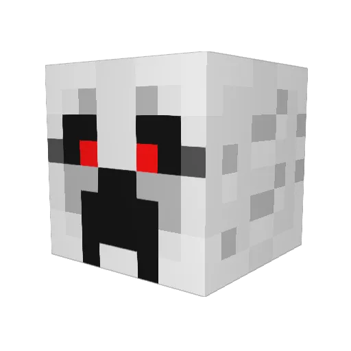 56565656565656 Minecraft avatar head, 3D render