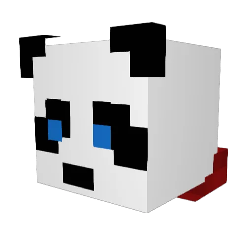 56riddler14 Minecraft avatar head, 3D render