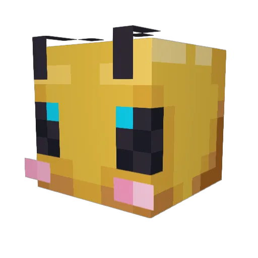 57guesswho Minecraft avatar head, 3D render