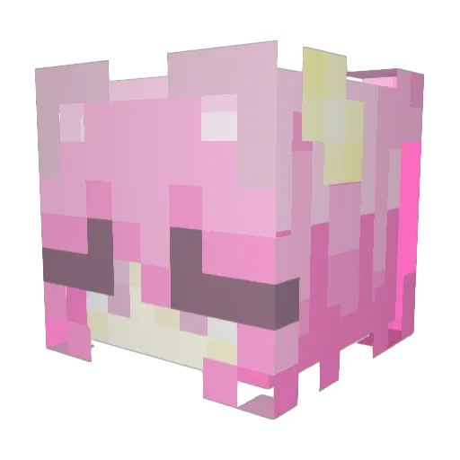 5Ft06QMy Minecraft avatar head, 3D render