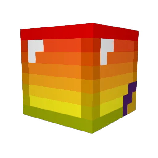 5KINGMIDAS5 Minecraft avatar head, 3D render