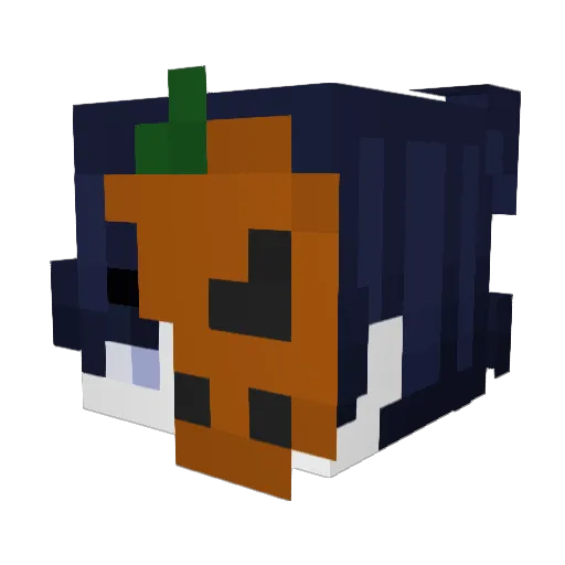 5Ryx Minecraft avatar head, 3D render