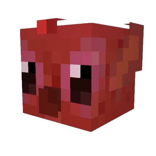 5Triumphs Minecraft avatar head, 3D render