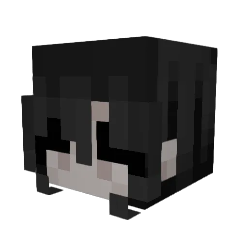 5asuk3 Minecraft avatar head, 3D render