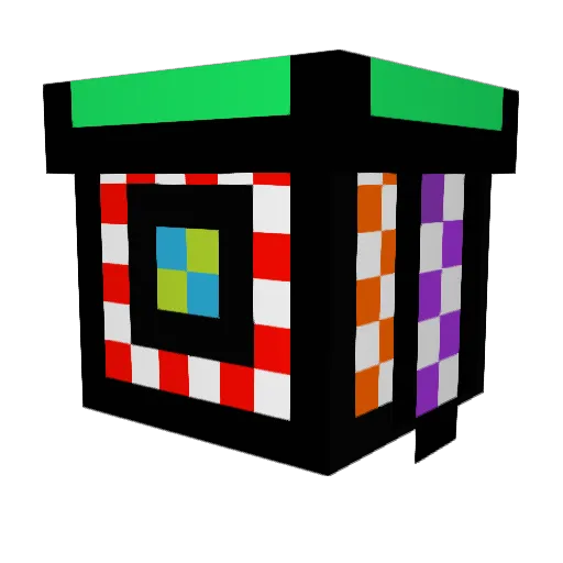 5athro Minecraft avatar head, 3D render