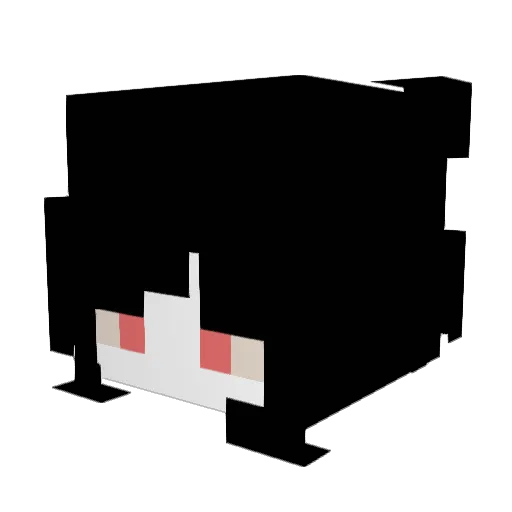 5cope Minecraft avatar head, 3D render