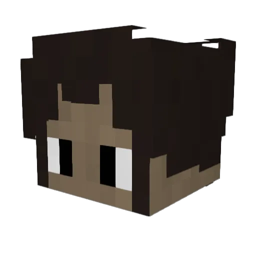 5crambledSigna1 Minecraft avatar head, 3D render