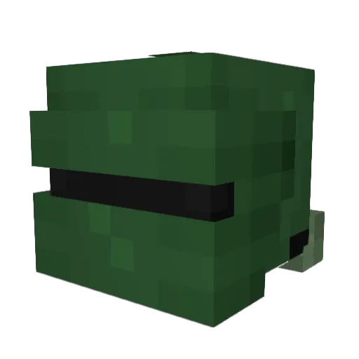 5dot32pm Minecraft avatar head, 3D render