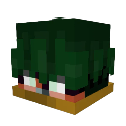 5ebastian_ Minecraft avatar head, 3D render