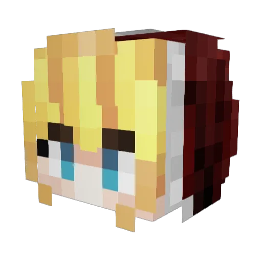 5eekFun Minecraft avatar head, 3D render