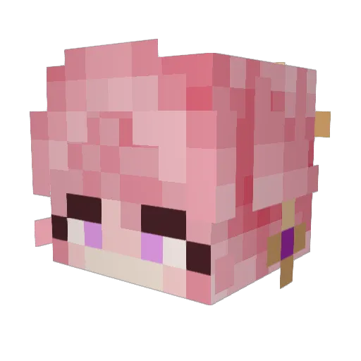 5exyMarsTeo Minecraft avatar head, 3D render
