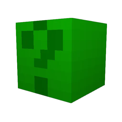 5freddyQ Minecraft avatar head, 3D render