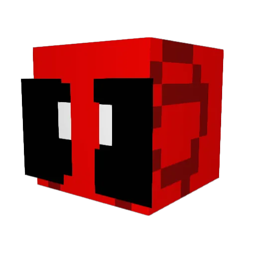 5h1n35park Minecraft avatar head, 3D render