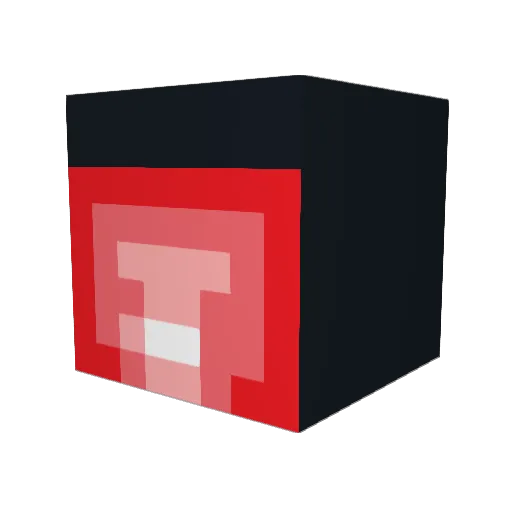 5hadow198 Minecraft avatar head, 3D render