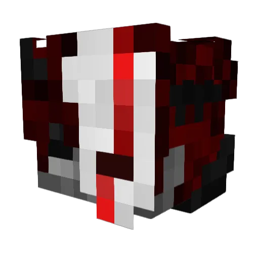 5jZ Minecraft avatar head, 3D render