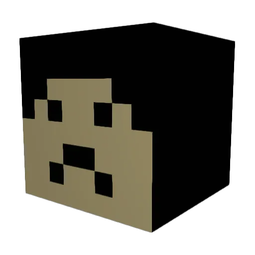 5kinny1atte Minecraft avatar head, 3D render