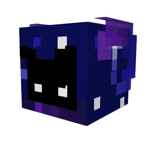 5leo Minecraft avatar head, 3D render