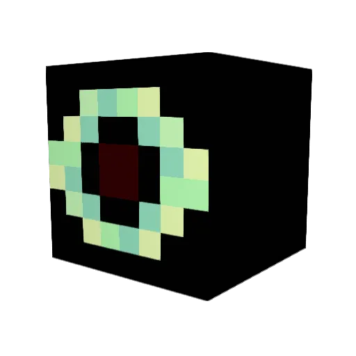 5m1l3_ Minecraft avatar head, 3D render