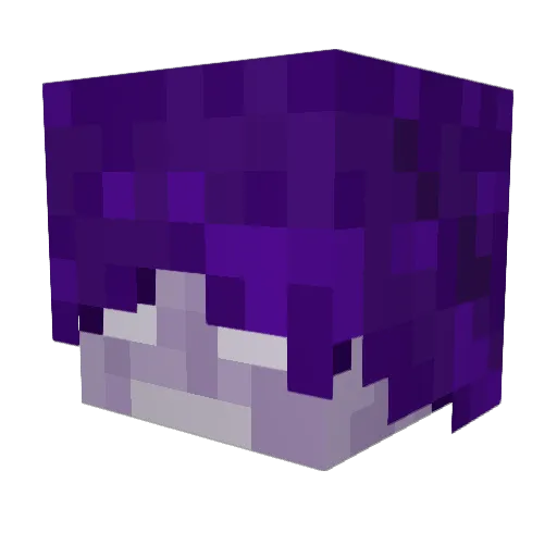 5mem Minecraft avatar head, 3D render