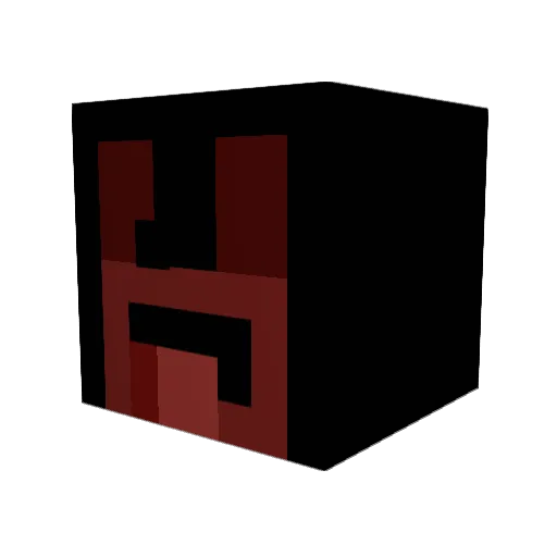 5p1xel Minecraft avatar head, 3D render