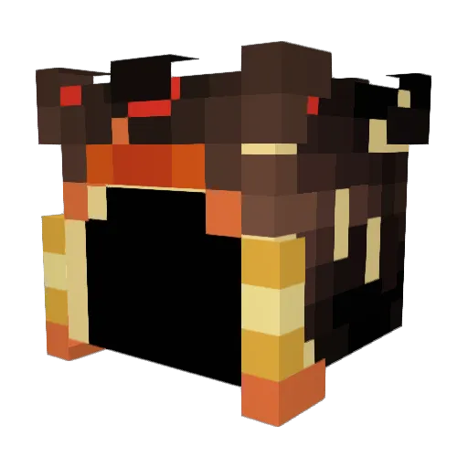 5pac3ma5t3r Minecraft avatar head, 3D render