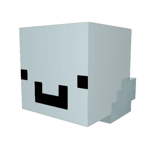 5pectrvm Minecraft avatar head, 3D render