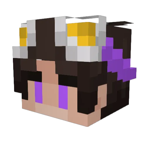 5peira Minecraft avatar head, 3D render