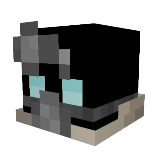5pples Minecraft avatar head, 3D render