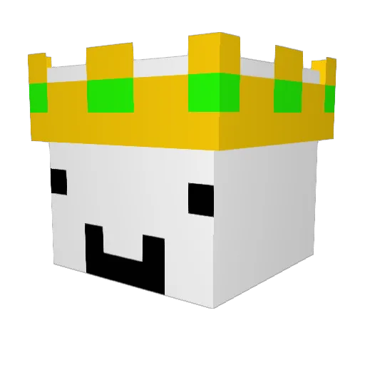 5starchubbs Minecraft avatar head, 3D render