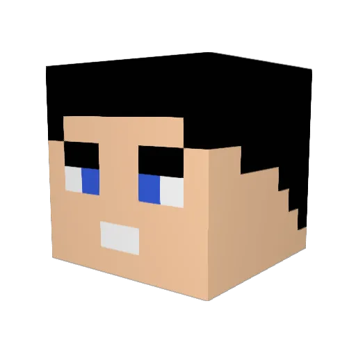 5tarkiller Minecraft avatar head, 3D render