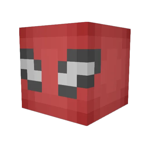 5teve0 Minecraft avatar head, 3D render
