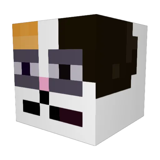 5th_identity Minecraft avatar head, 3D render