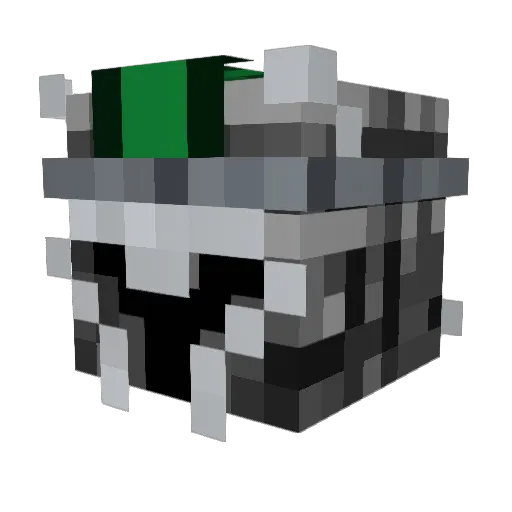 5tormzz Minecraft avatar head, 3D render