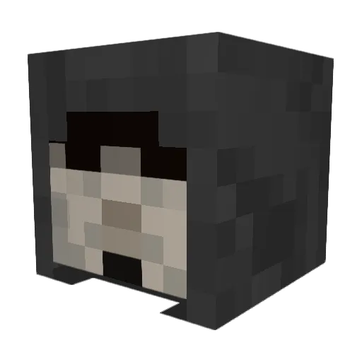 5tr4g4 Minecraft avatar head, 3D render