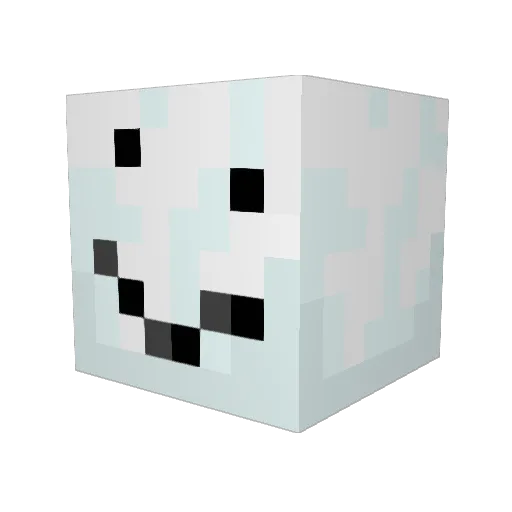 5u82er0 Minecraft avatar head, 3D render
