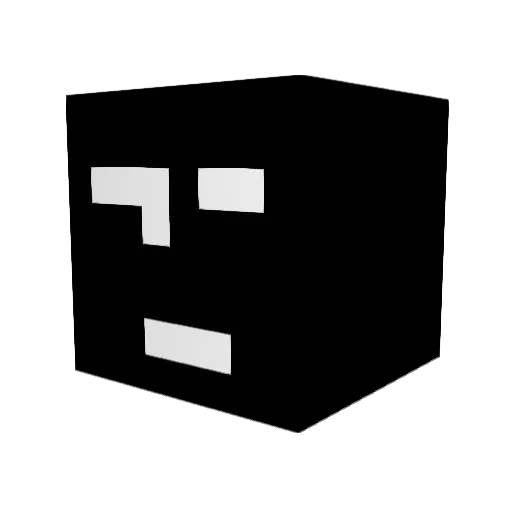 5ungsu Minecraft avatar head, 3D render