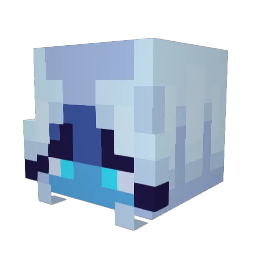 5ync3d Minecraft avatar head, 3D render