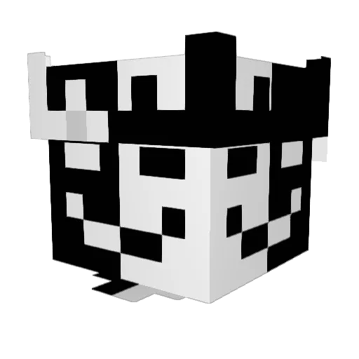 5ystem32 Minecraft avatar head, 3D render