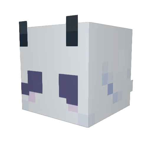 5z_o7 Minecraft avatar head, 3D render