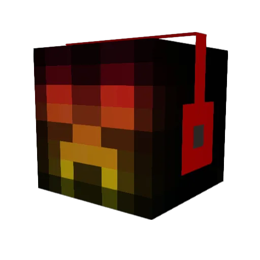 6000daniel Minecraft avatar head, 3D render