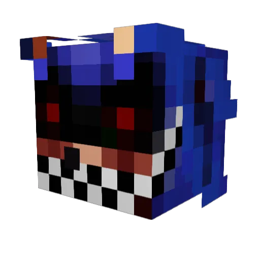 60rdm Minecraft avatar head, 3D render