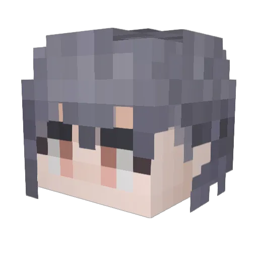6116021aff170a1 Minecraft avatar head, 3D render