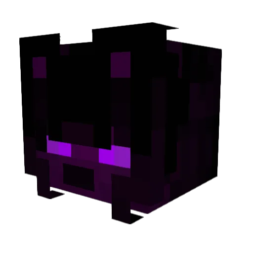 64x4 Minecraft avatar head, 3D render