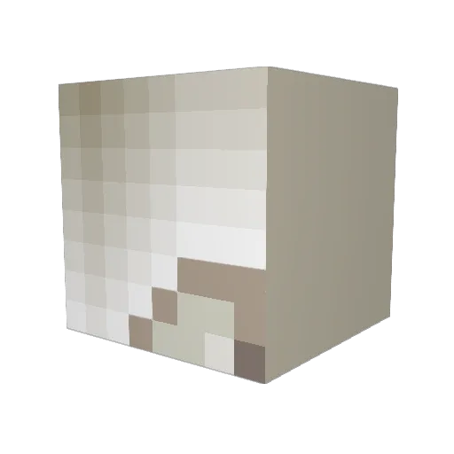 665986 Minecraft avatar head, 3D render
