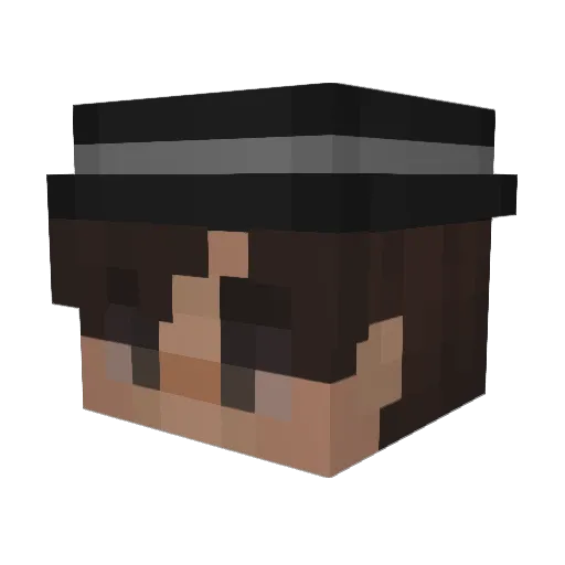 666abobus6666 Minecraft avatar head, 3D render