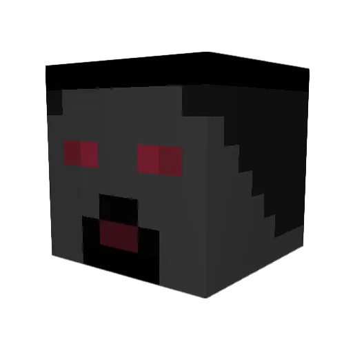 679_AnBs_nrf Minecraft avatar head, 3D render